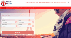 Desktop Screenshot of miradormundial.com.ar